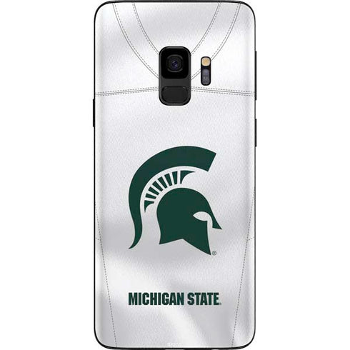 Michigan State University White Jersey Galaxy S9 Skin